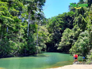 Mündung des Rio Claro bei Corcovado